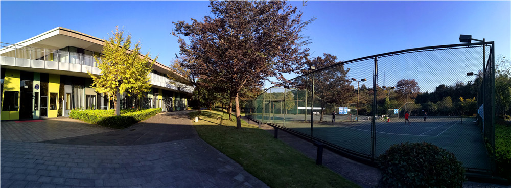 杭州育澜剑桥国际中心校园风景 杭州育澜剑桥国际中心校园风景